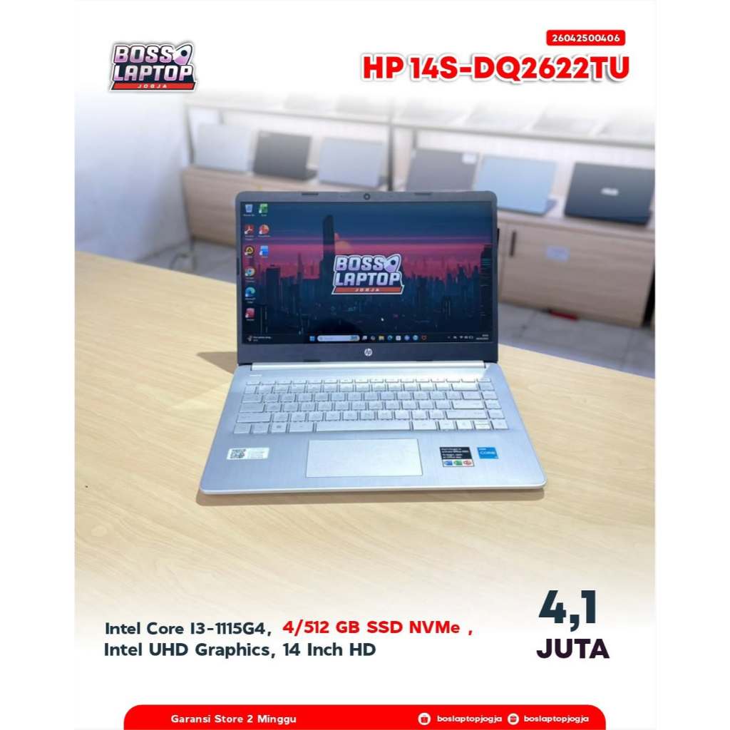 HP HP 14S-DQ2622TU INTEL CORE I3 1115G4