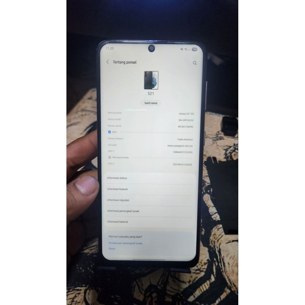 Samsung s21 5g inter 8/256