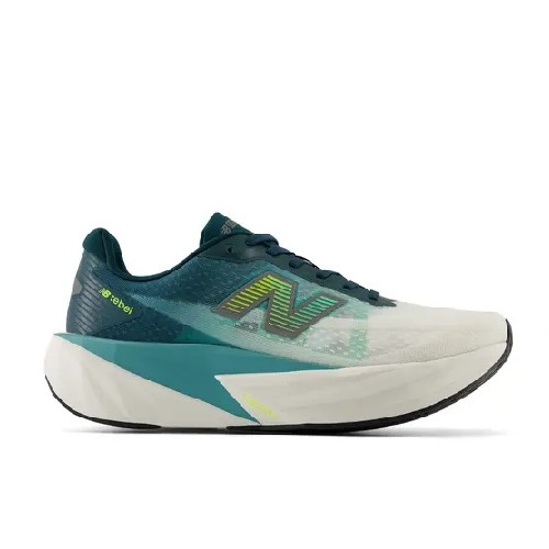 Sepatu Running Pria NWBC FuelCell Rebel v5 Green Faded Teal Original MFCX3HW