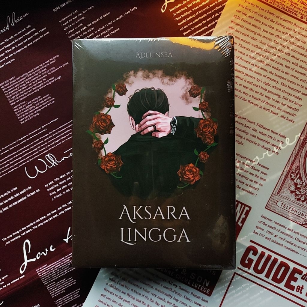 (NEW SEALED) Aksara Lingga HARDCOVER By Adelinsea