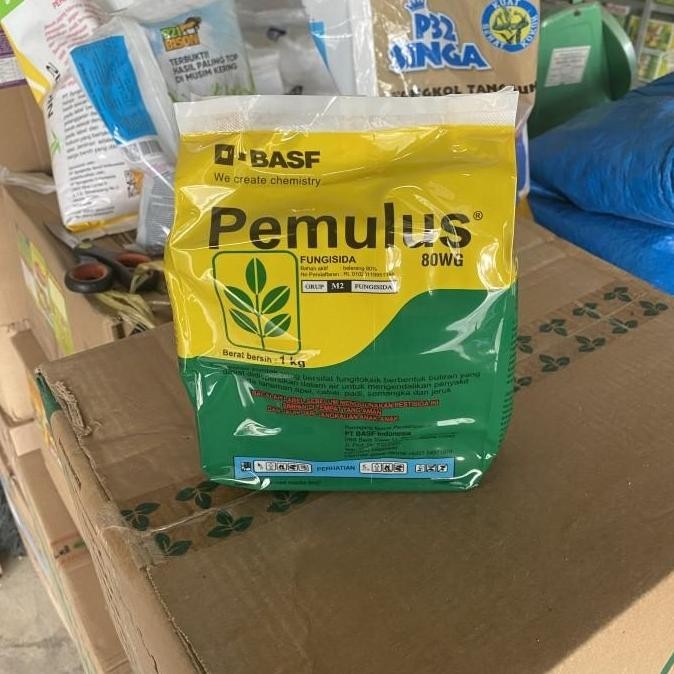 Fungisida Pemulus 80 WG 1 Kg - Kontrol Jamur & Tungau, Fungistatik, Bahan Aktif Belerang