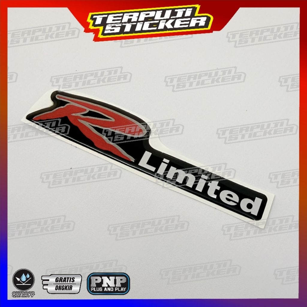 emblem timbul r limited Mitsubishi kuda/emblem kuda r limited