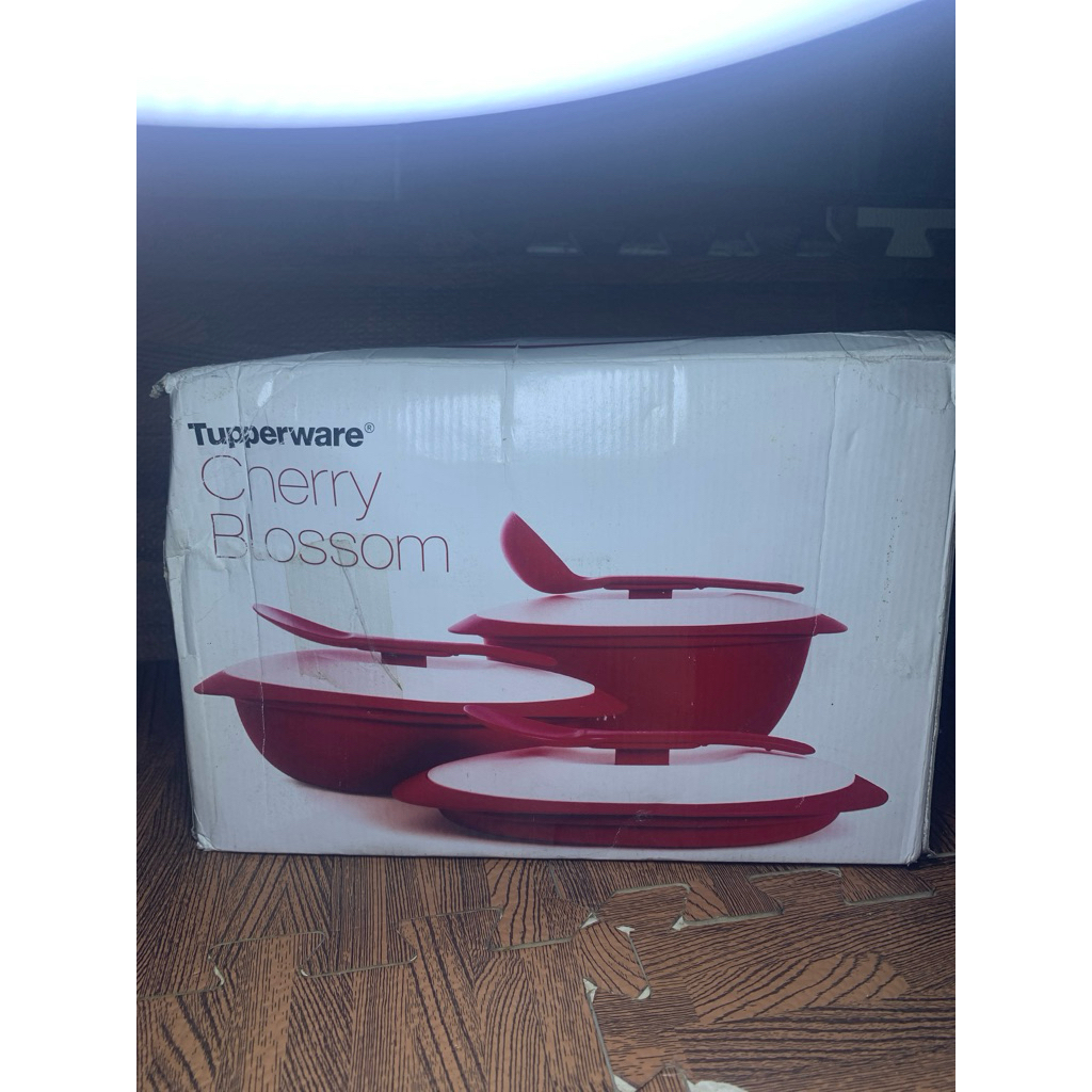 Tupperware Cherry Blossom Set