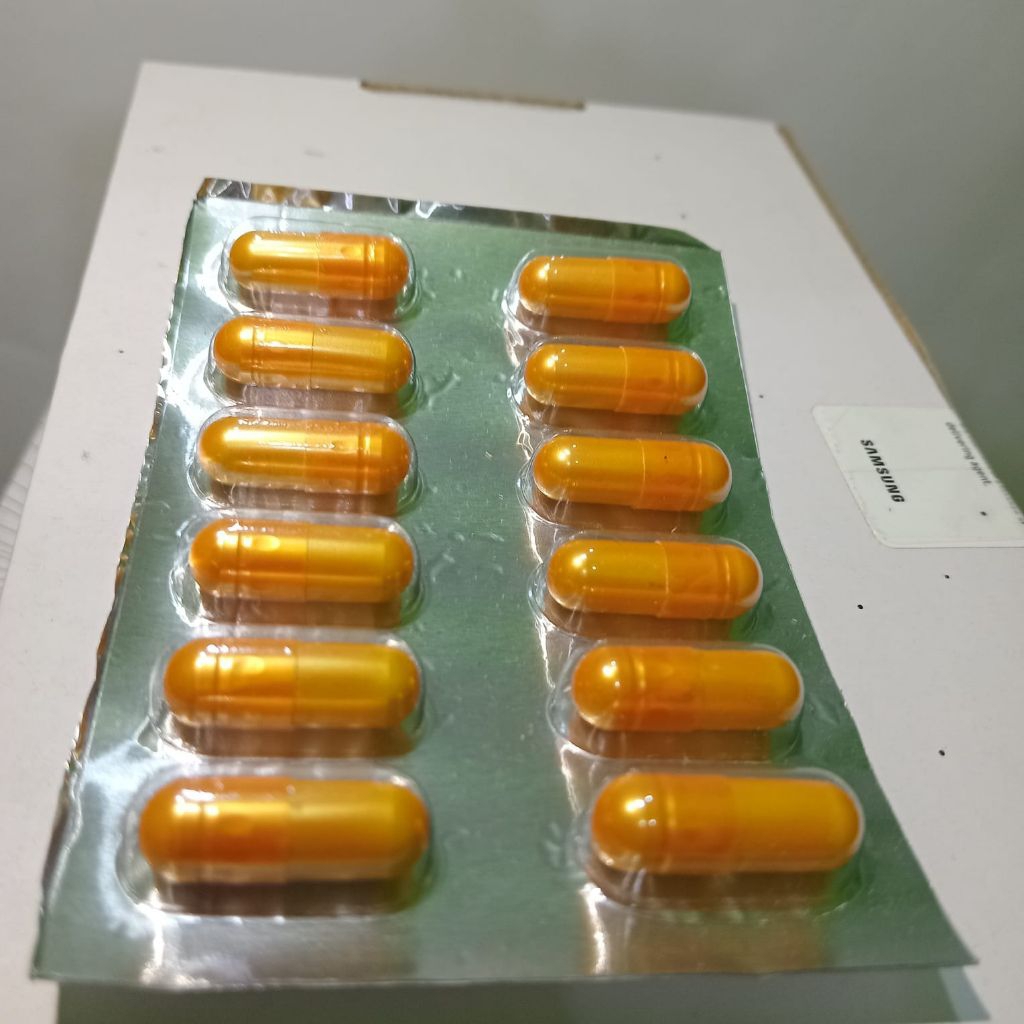 Kapsul pinang muda gold original isi 12