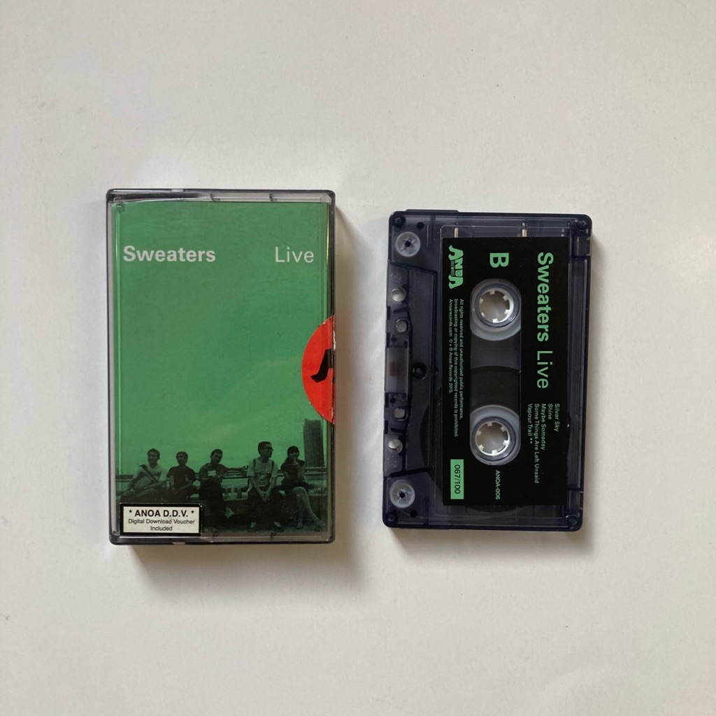 Kaset Sweaters Live Original Rare