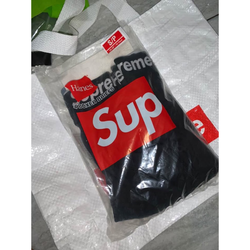 Supreme hanes boxer briefs