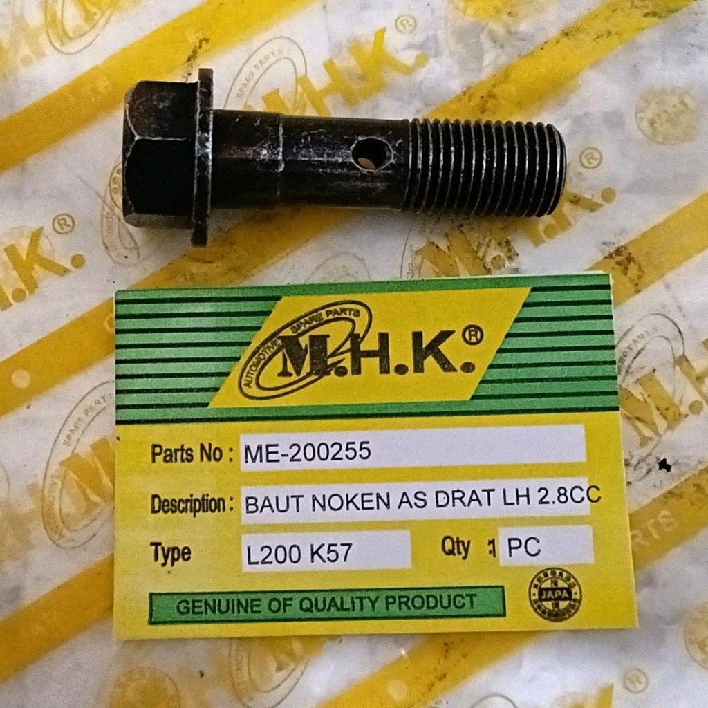 BAUT NOKEN AS DRAT KIRI (14X50 HR19 OD25) MITSUBISHI STRADA L200 K57