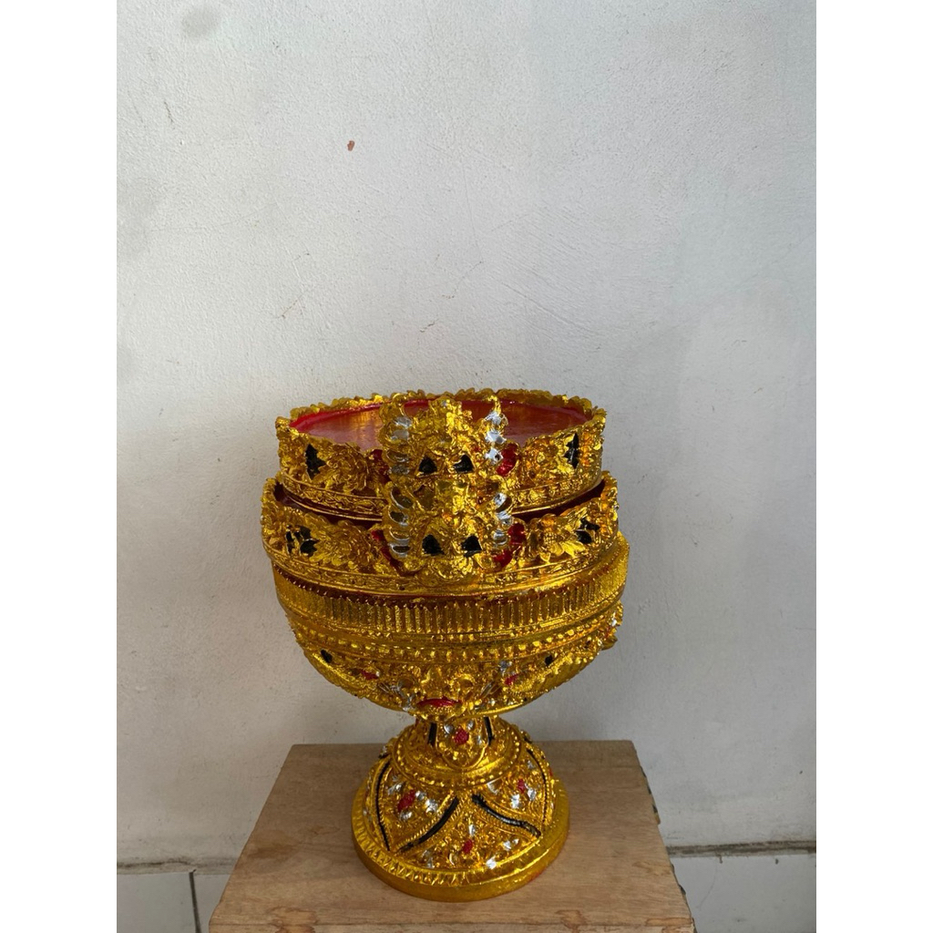 Dulang cebol dewi 25cm susun 2 prada elit