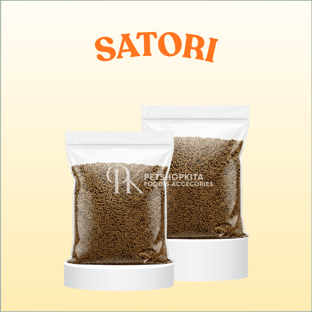 Voer Burung Satori coklat Kiloan 1kg Mutiara