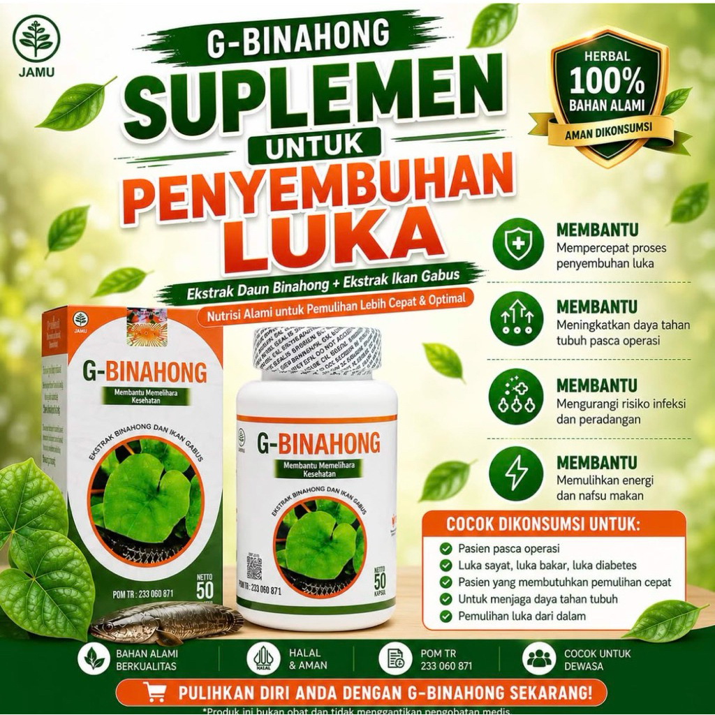 G BINAHONG G Binahong Kapsul Asli Original |MAZON B ASLI ORIGINAL 100% TERBAIK