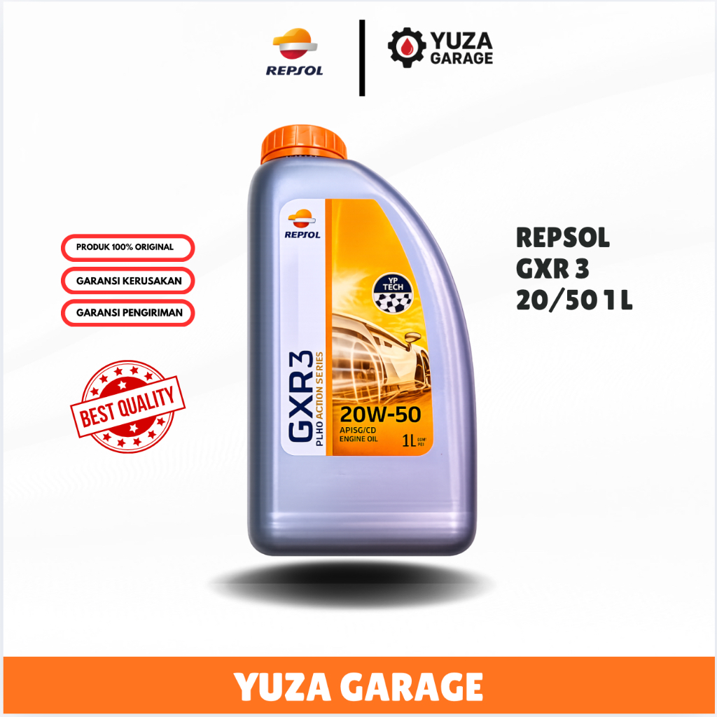 Repsol GXR 3 20/50 1l oli mobil berkualitas