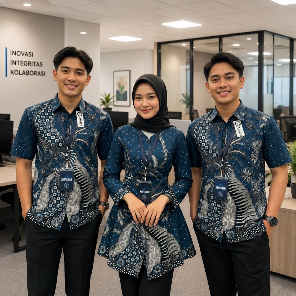 Brand Bandung TERMURAH  Batik Couple Baju Couple Kemeja Batik Couple
