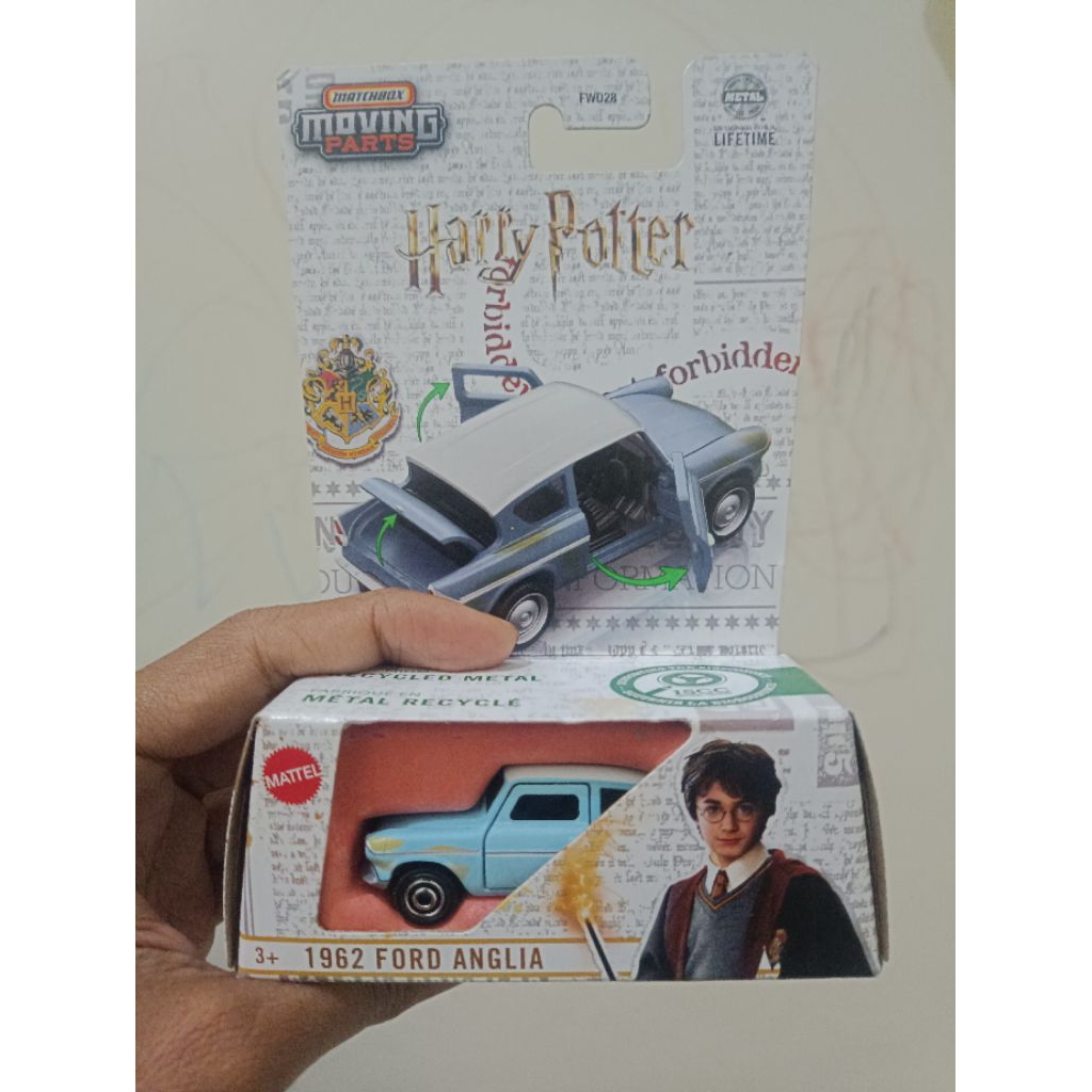 Matchbox Moving Part 1962 Ford Anglia Harry Potter