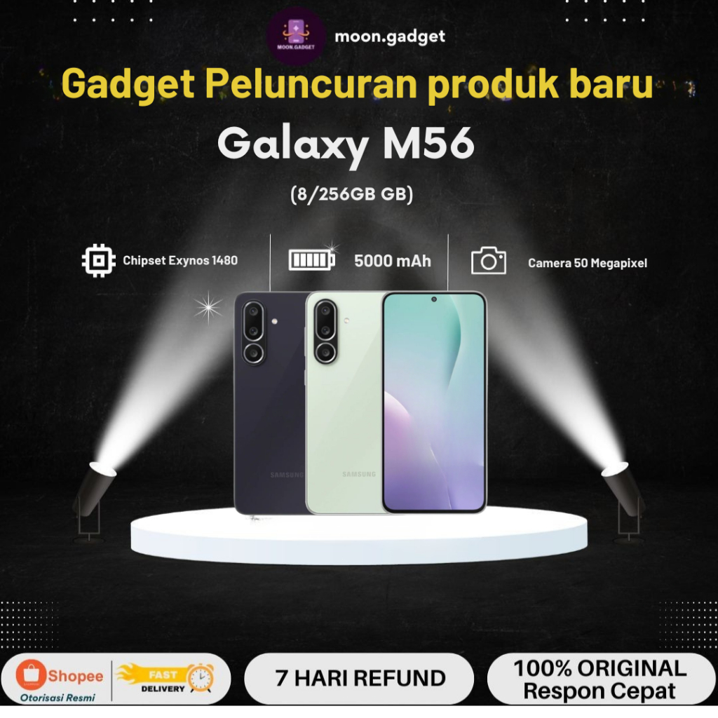 flashsale m56 ram 8/256gb bonus tws kondisi second like new 99% fullset garansi