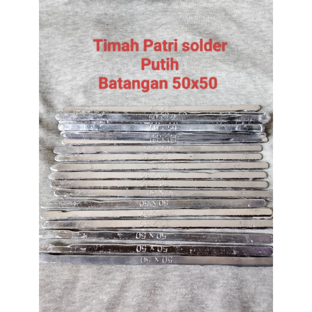 Timah Patri Solder Putih Batangan 1kg