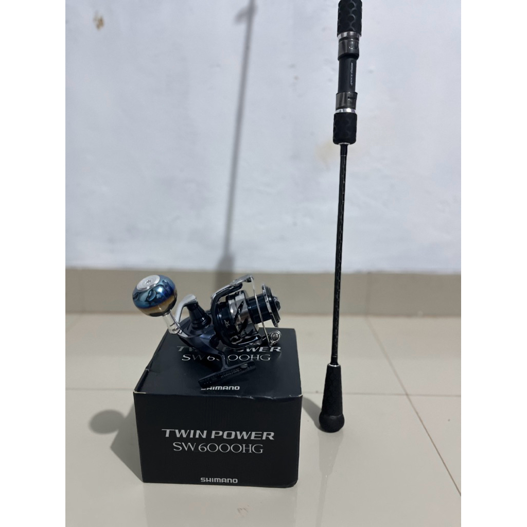 Twin Power SW 6000 HG )  Joran Jack’s vision Caragio Lite PE 2,5 Max Jig 200g Kondis