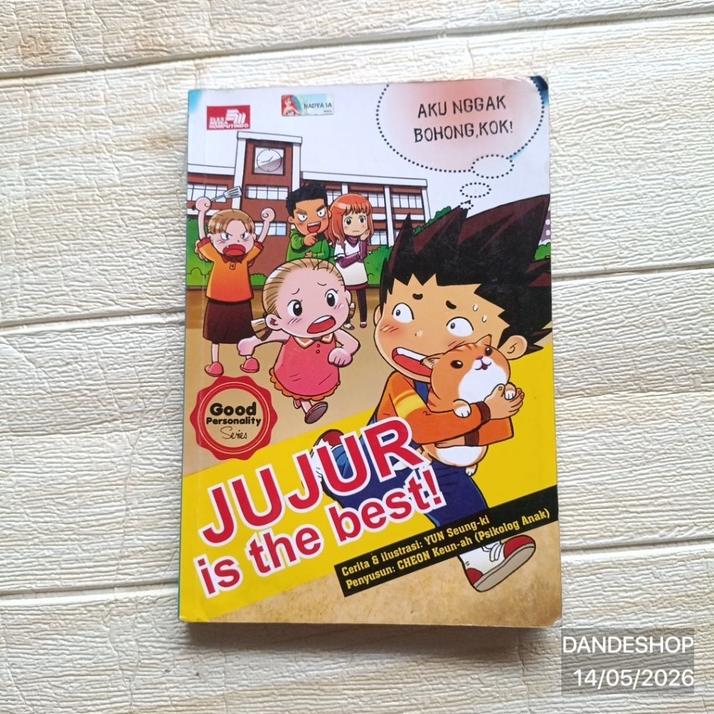 Jujur is the Best - Good Personality Series - Komik Educomics Why Science Comic Pendidikan Bekas Pre