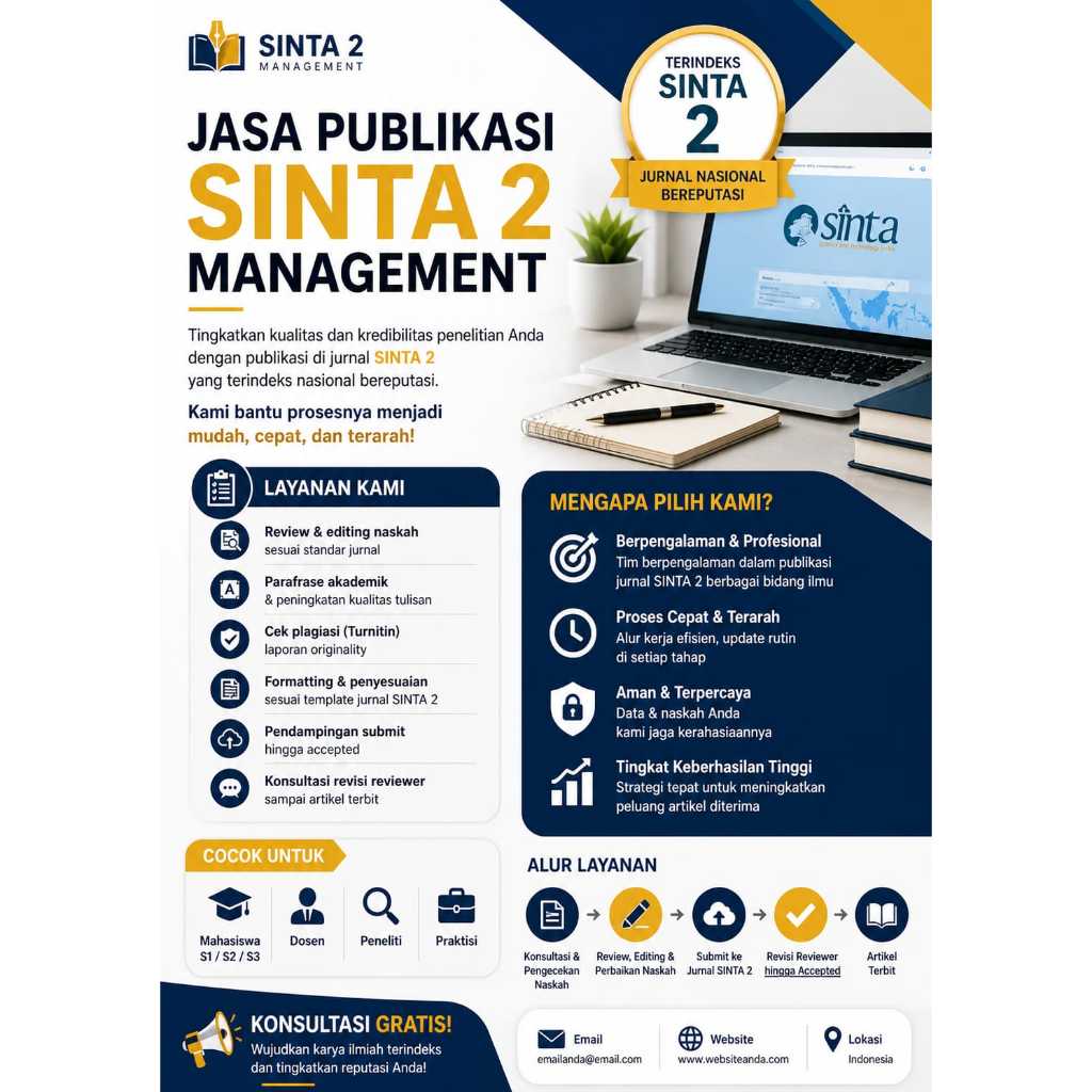 Jasa Publikasi Sinta 2 Management