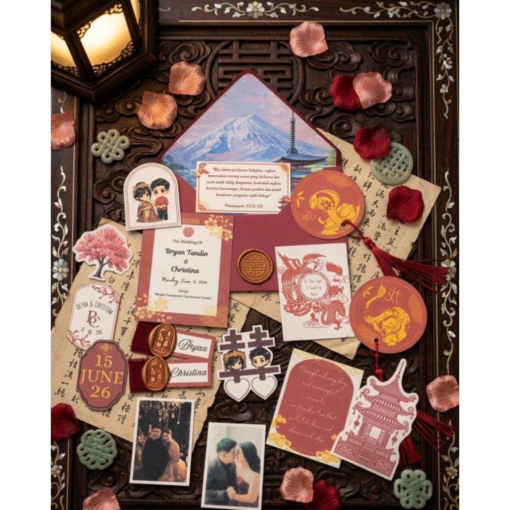 Chinese Keepsake Wedding Termurah | Wedding Keepsake Chinese Expres Sehari Jadi