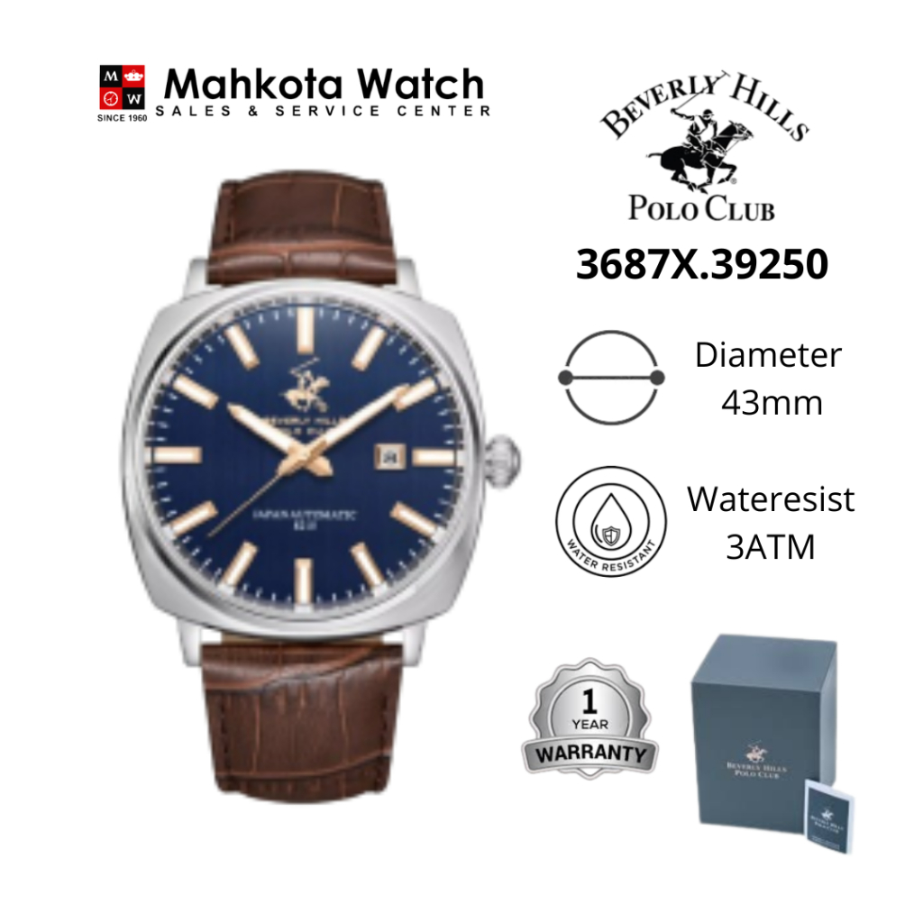 JAM TANGAN PRIA BEVERLY HILLS POLO BP3687X.392 AUTOMATIC