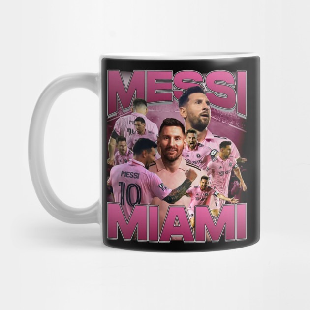 Gelas Keramik Goat Messi Miami