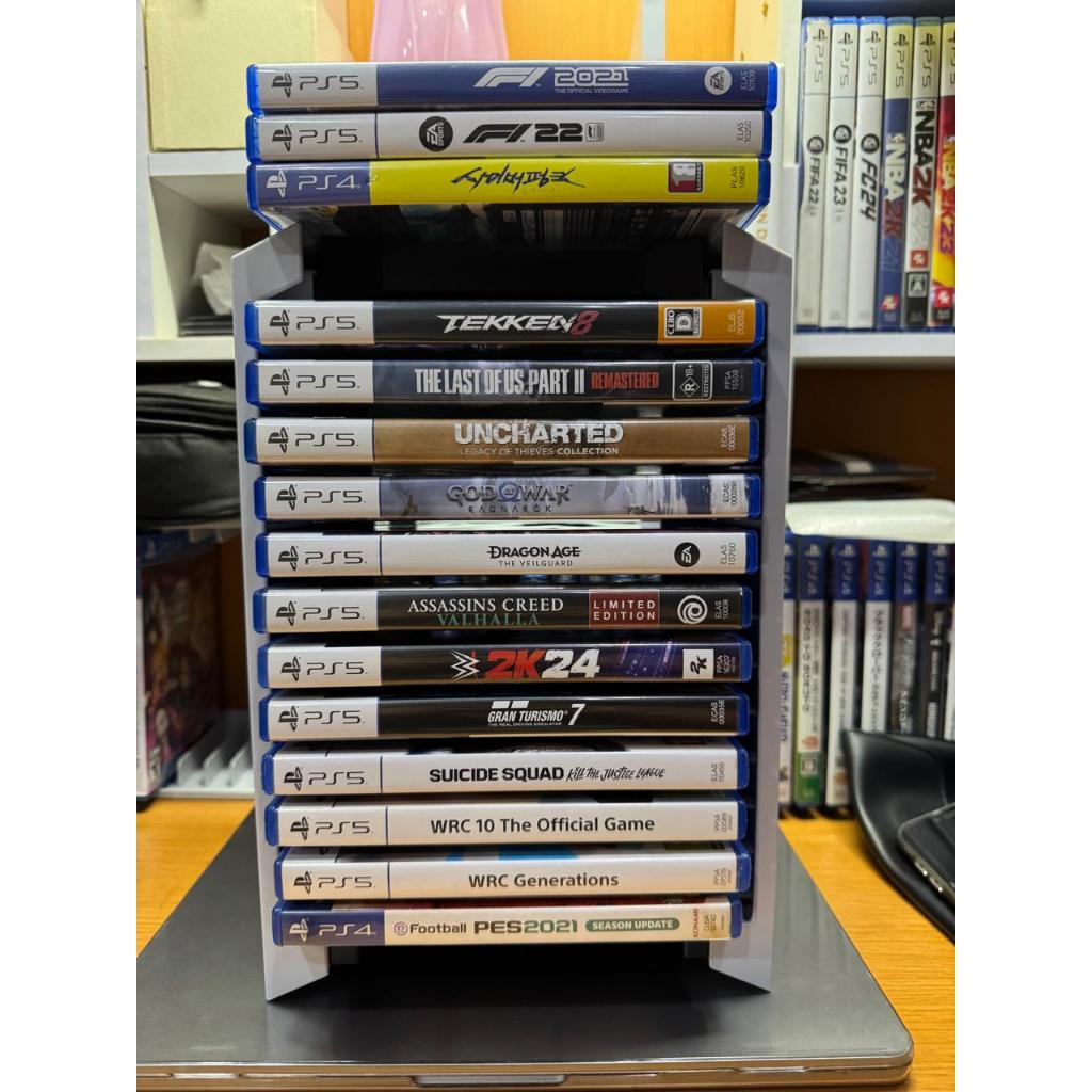 BD Blueray Disc Kaset PS5 PS4 Tekken 8 / Uncharted Legacy / God of War Ragnarok / Dragon Age / WRC /