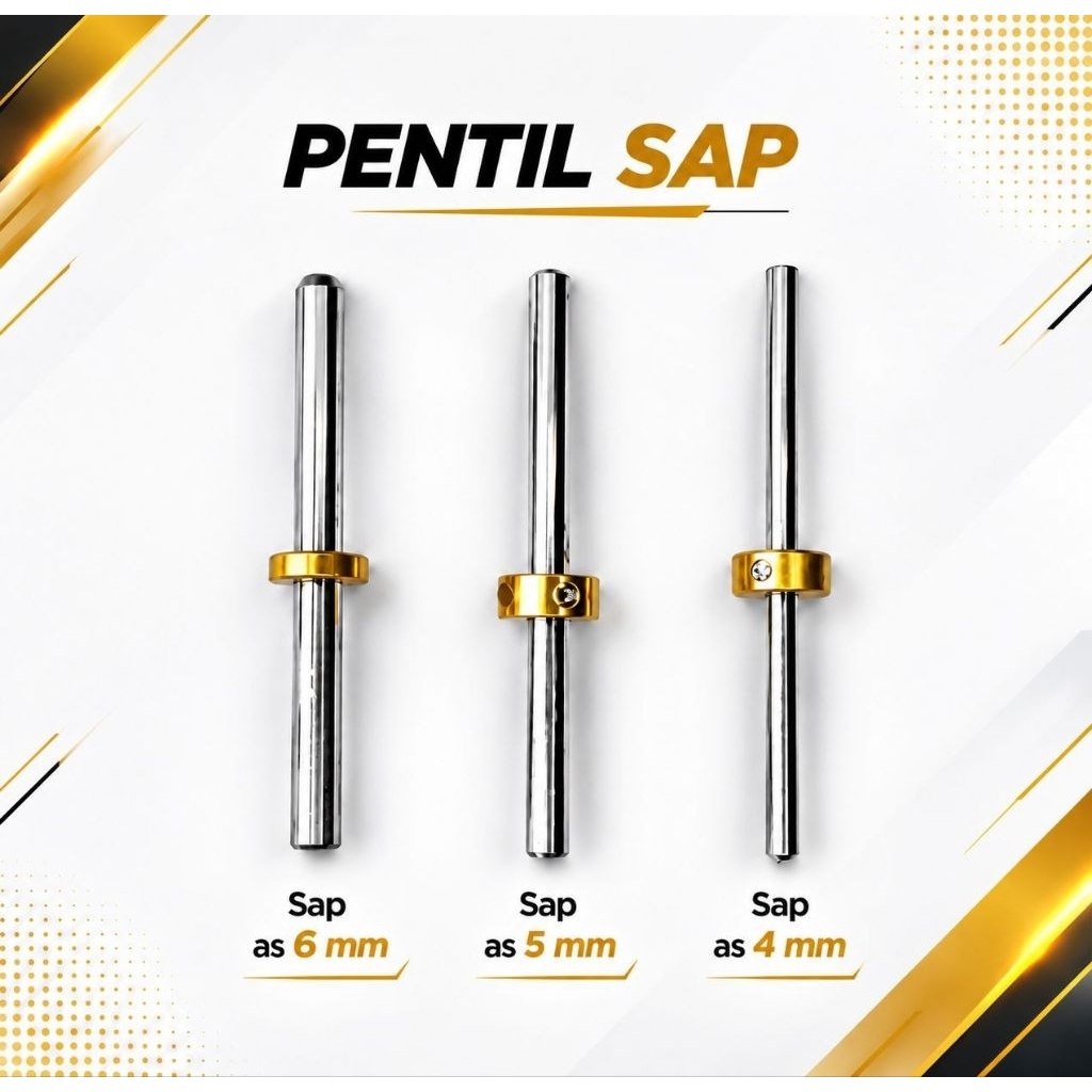 COD (BAYAR DITEMPAT) Pentil Sap As 4mm As 5mm As 6mm Original