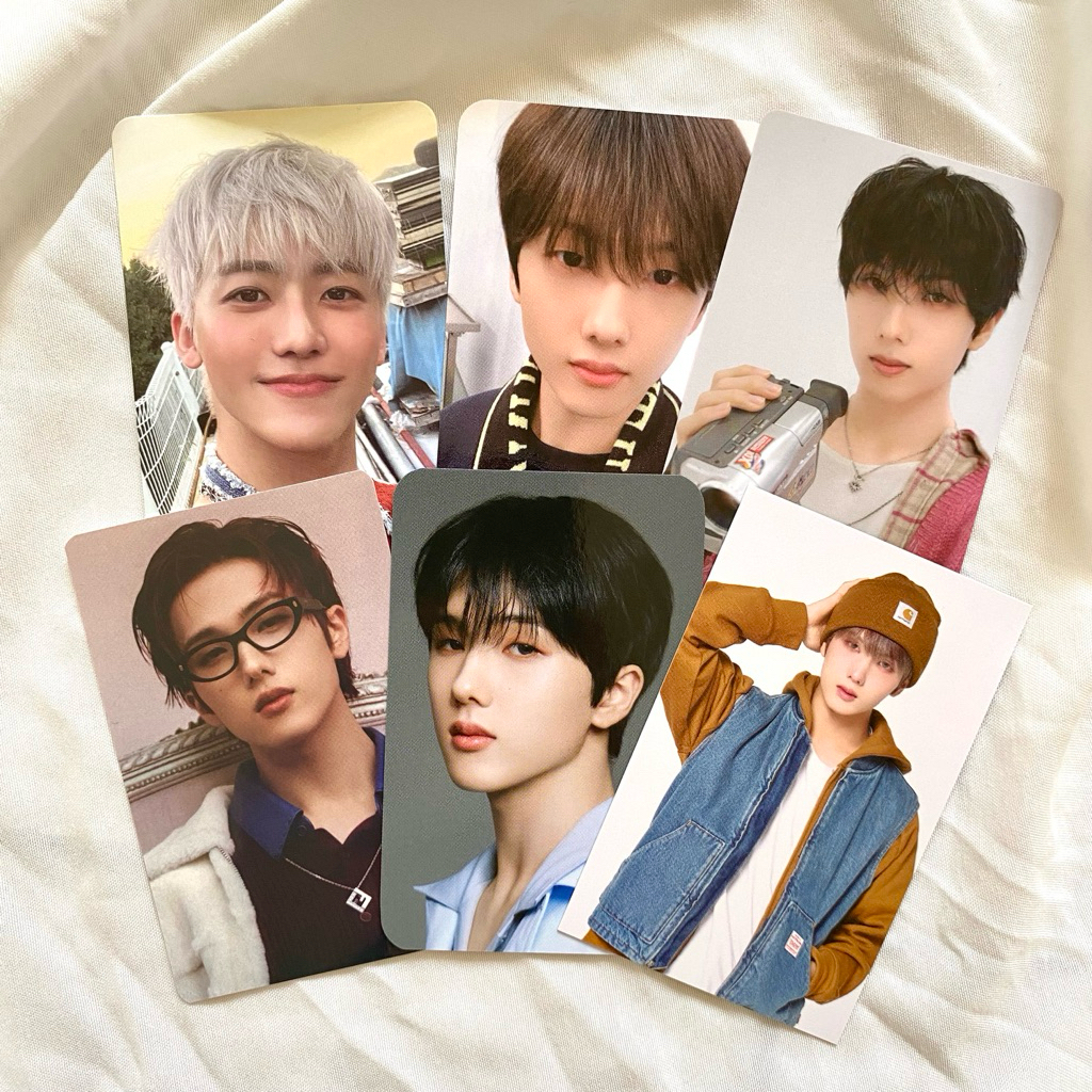 Photocard PC Official Jaemin SMCU Guest, Jisung SMCU Emblem, SM Town 2025, Chic Magazine, NCT Dream 
