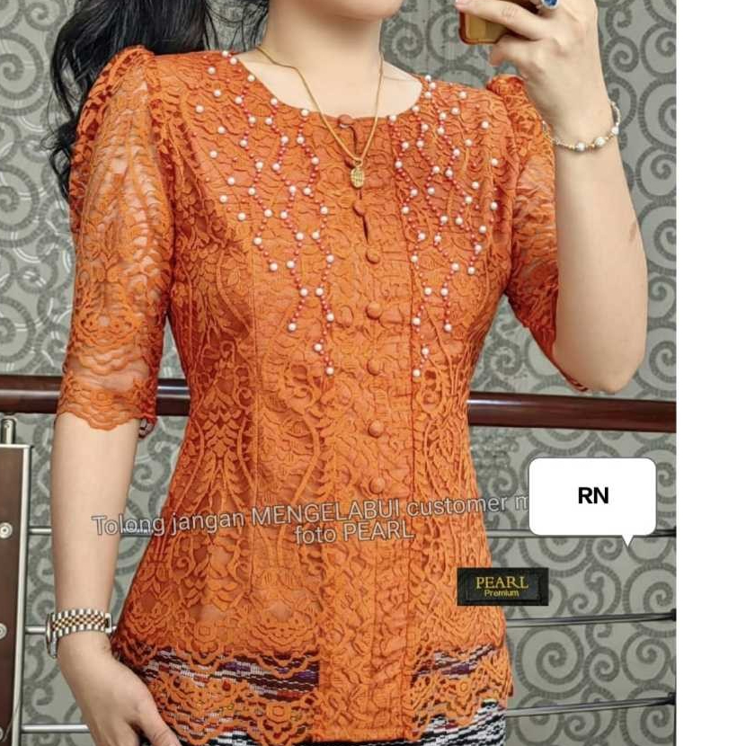 BLUS BROKAT PREMIUM/KEBAYA PESTA BATAK MUTIARA