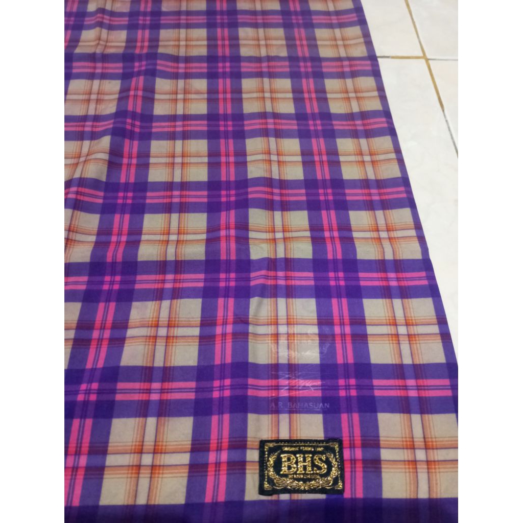 sarung BHS KBS full sutra spunslik second minus
