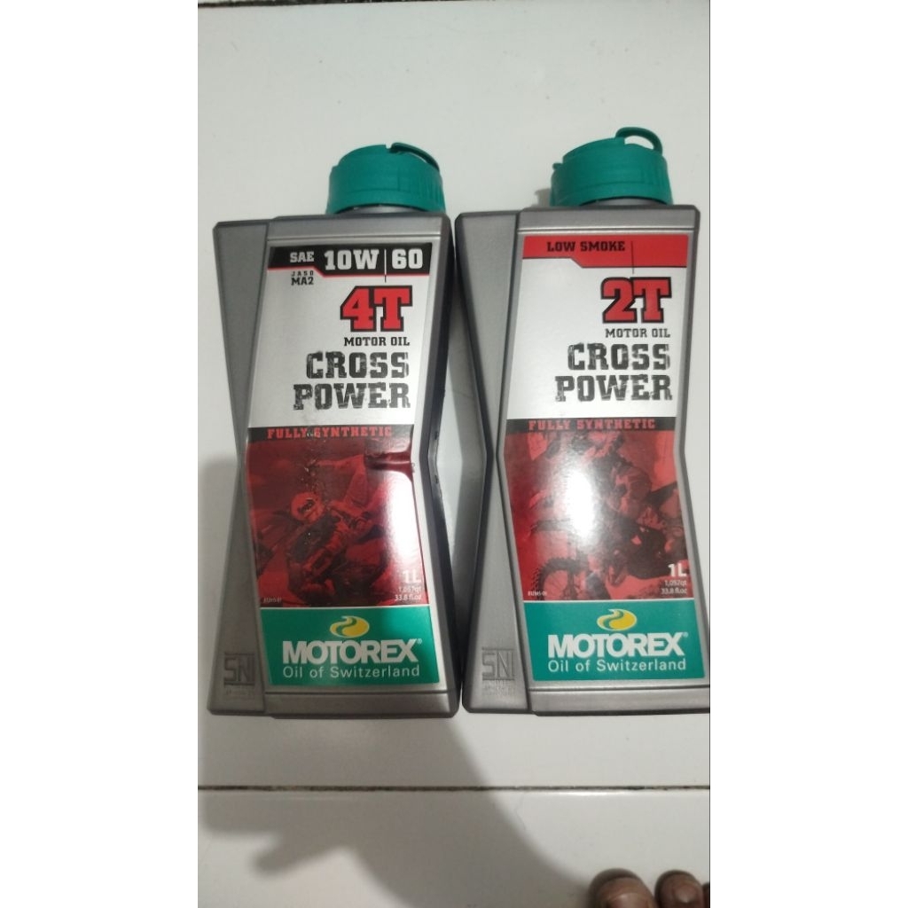 motorex cross power 2t & 4t sepaket