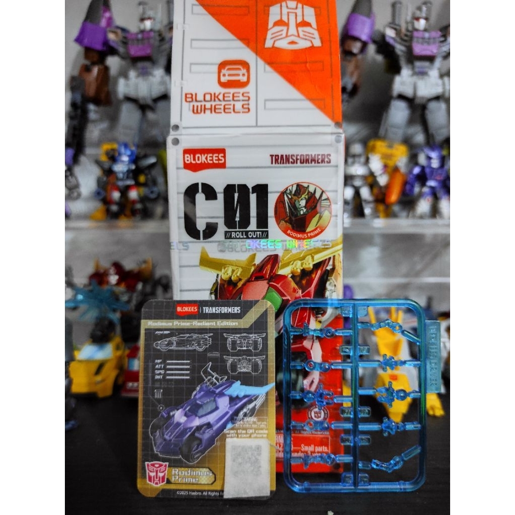 Blokes wheels transformers C01 - Rodimus prime radiant