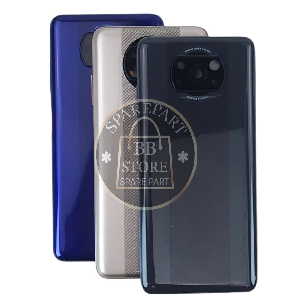 BACK CASING - KESING - HOUSING FOR XIAOMI POCO X3 NFC / X3 PRO BACKDOOR FULLSET + BEZZEL