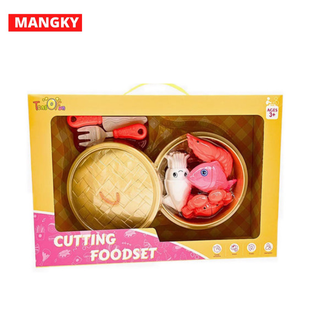 TONS O'FUN SEAFOOD CUTTING PLAYSET