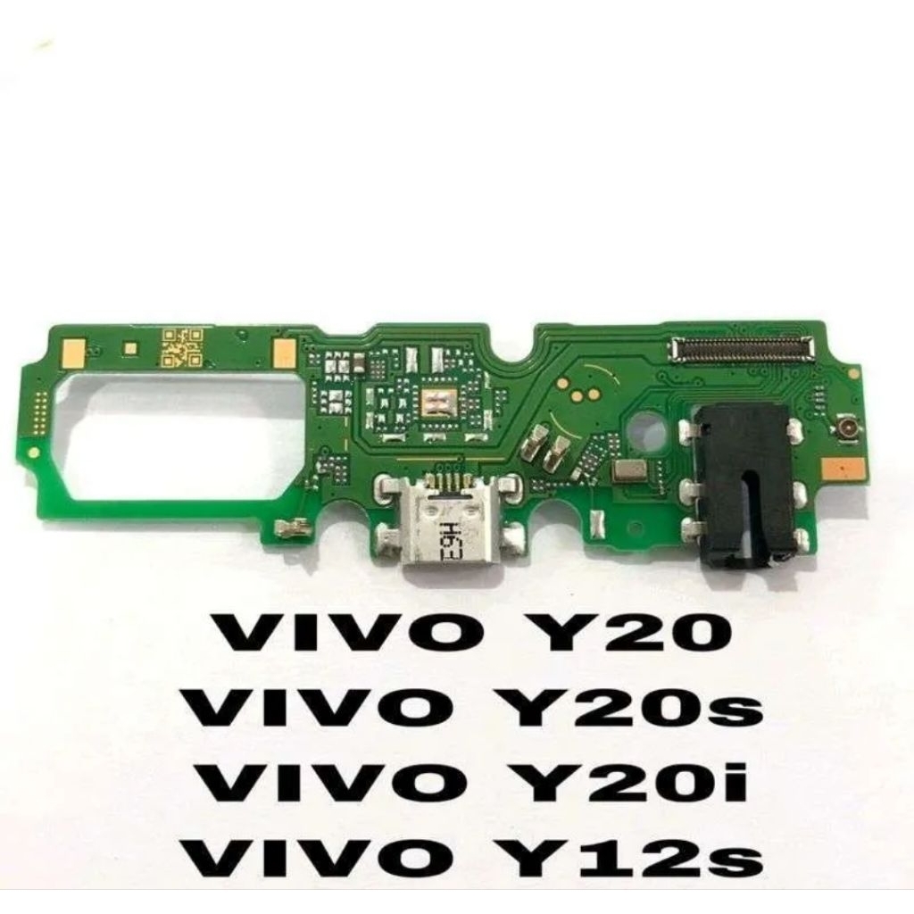 Flexible Konektor Charger Vivo Y20 / Y20i | Papan Cas + Mic Vivo Y20s / Y12s Fullset ic