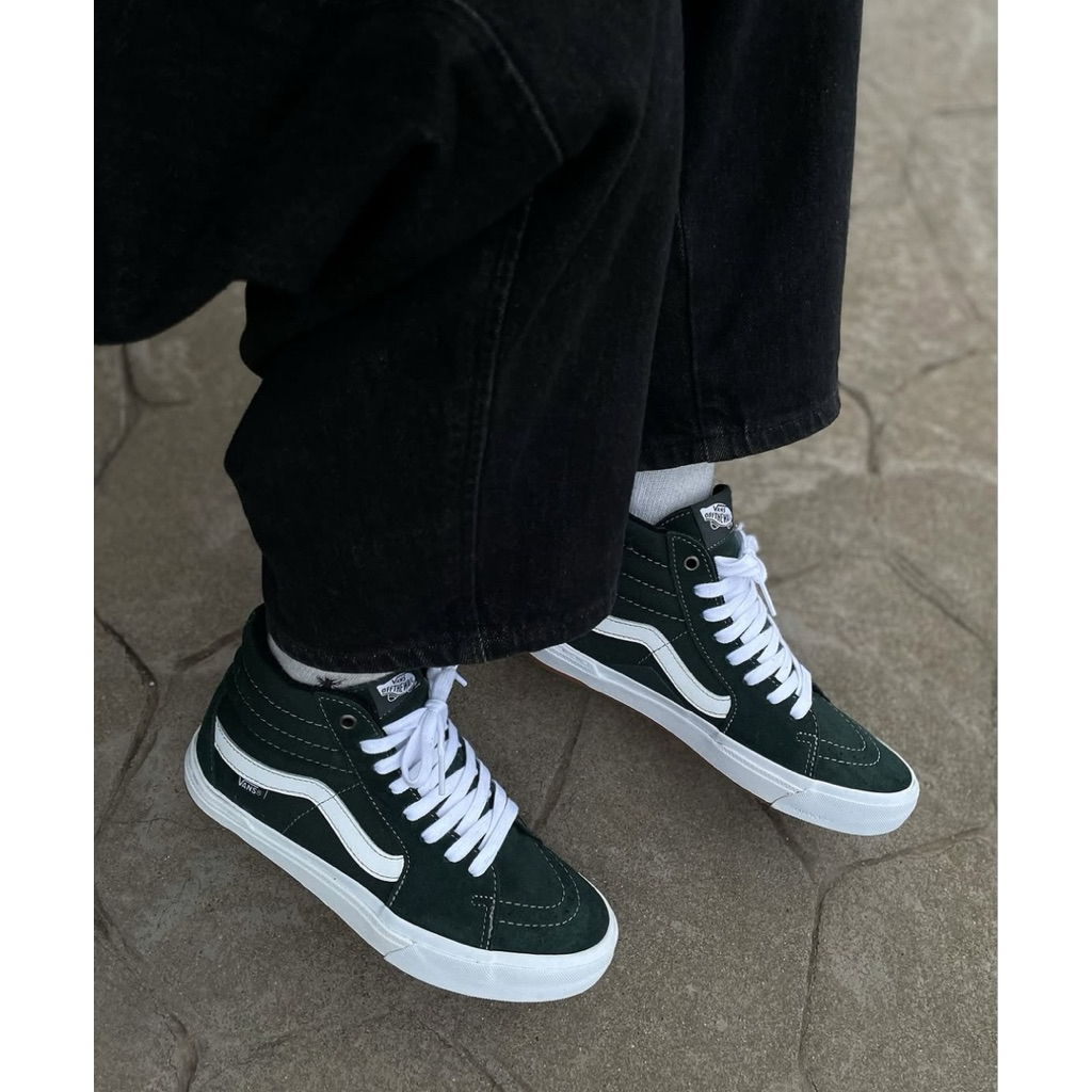 NEW VANS BMX SK8-HI PRO ‘Dark Forest Green. The Limited Edition