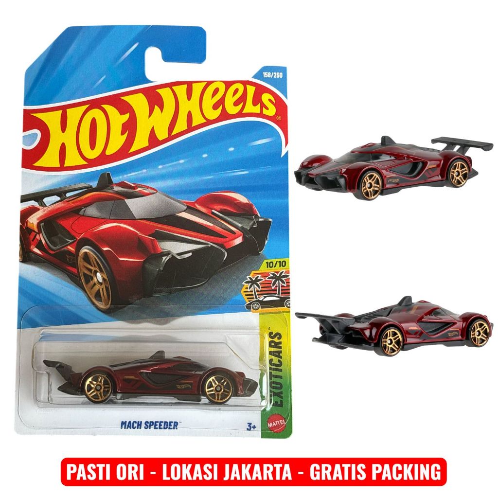 Hot Wheels Mach Speeder Merah Lot H 2026