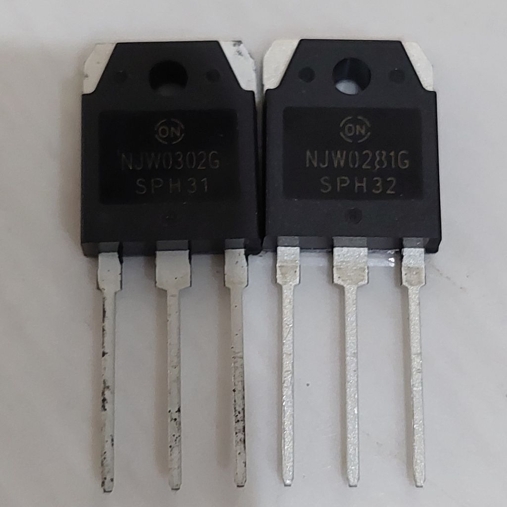 Transistor NJW Kode NJW0302G dan NJW0281G