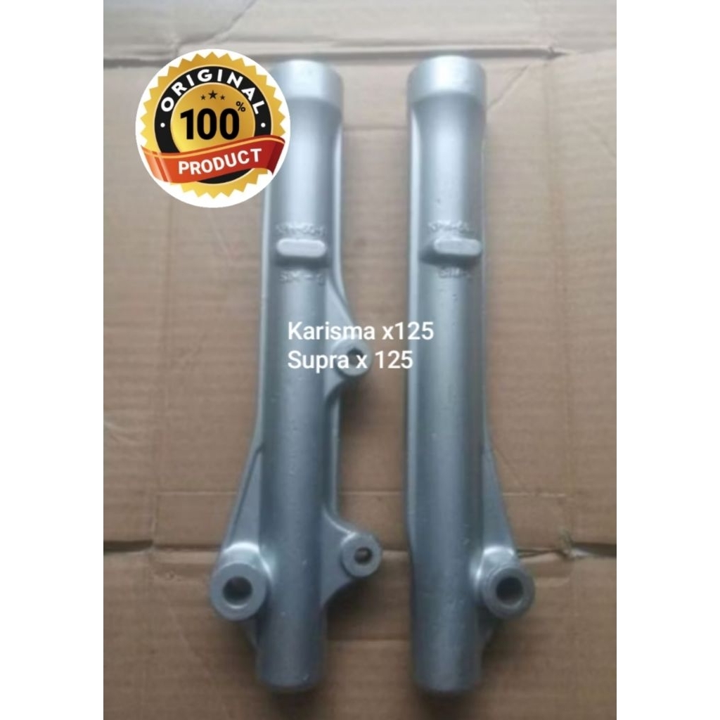 Bottom/Tabung Shock Depan. Karisma x 125 pnp Supra x 125. (Original)