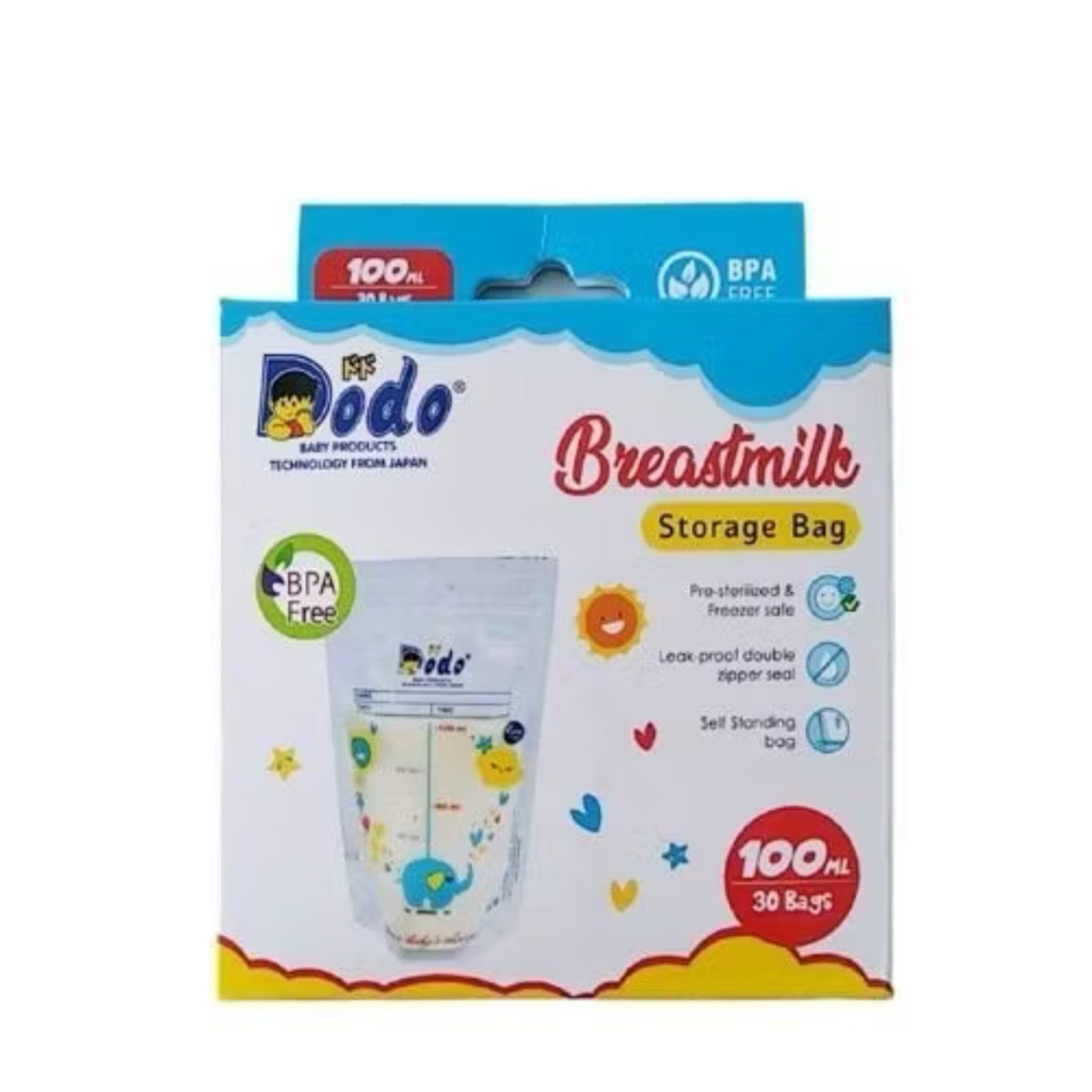 Dodo Breast Milk Storage 100ml Kantong Asi | Penampung Asi