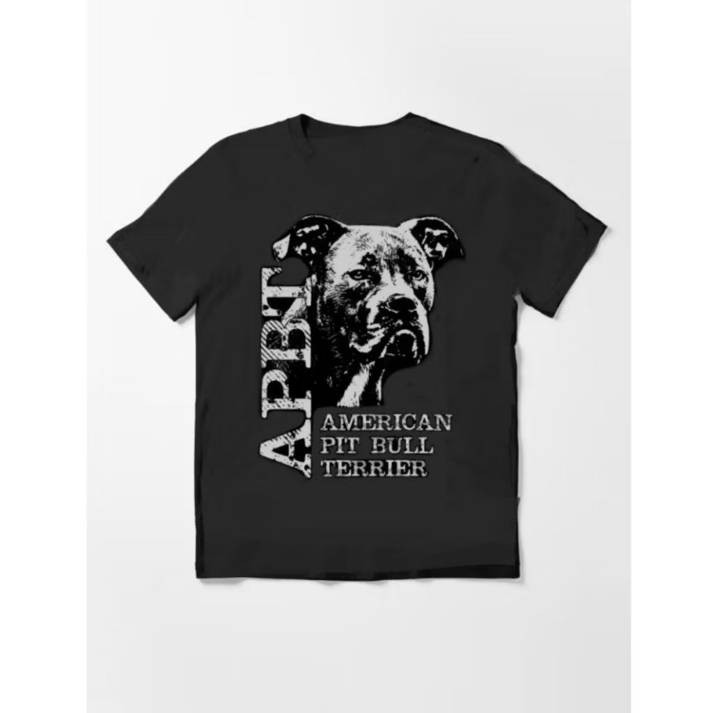Kaos Terbaru APBT American Pitbull Terrier Kaos Bahan Katun Sablon Dtf