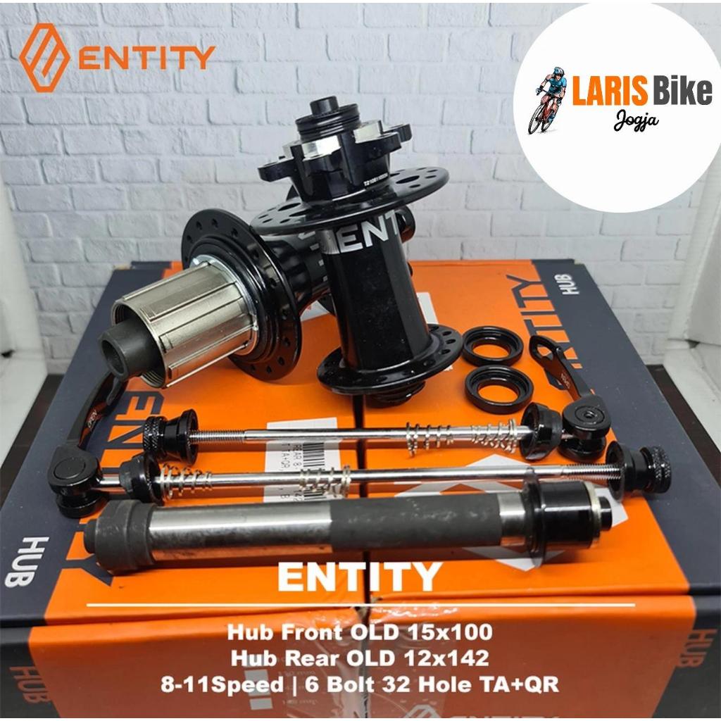 HUB FREEHUB ENTITY 32 HOLE 4IN1 TA + QR 15X100/12X142 SIX BOLTS 8-11 SPEED