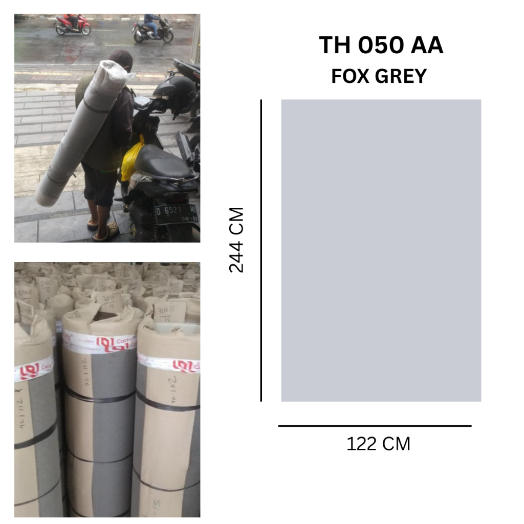 HPL TACO TH 050 AA FOX GREY