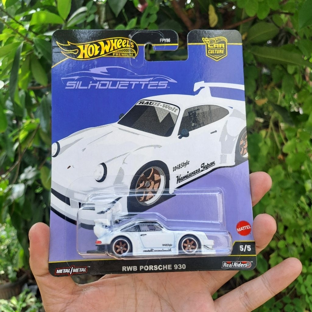 Hot Wheels Premium Silhouettes Porsche RWB