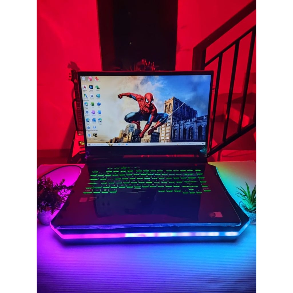 Laptop Gaming ASUS ROG CYBERPUNK Core i7 RAM 16Gb GTX SSD 512Gb DUAL VGA