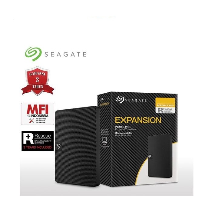 Harddisk HDD External Seagate Expansion 2TB Garansi Resmi MFI
