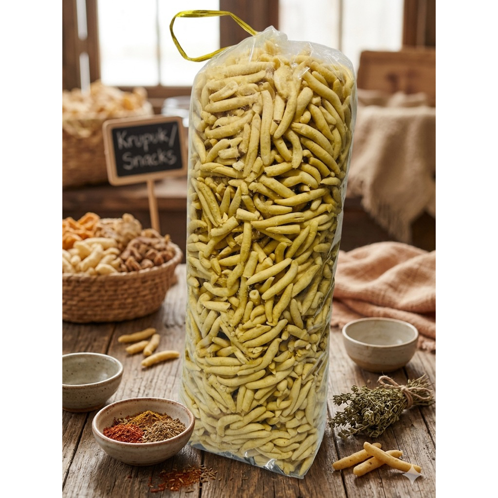 Cemilan Snack Telur Gabus Keju 800gr - Renyah, Gurih, Halal