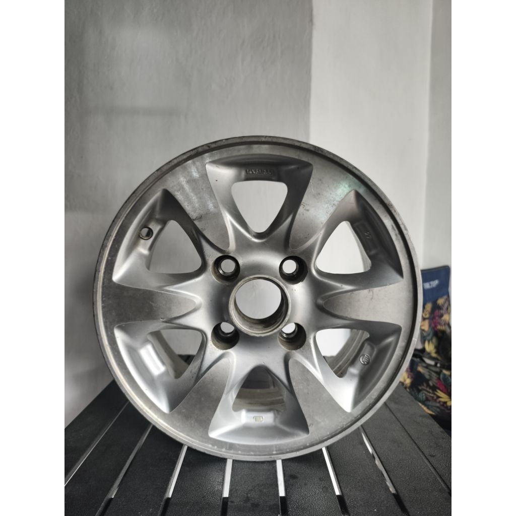 VELG SEREP KIJANG LGX R14 4x114.3 ORIGINAL SATUAN