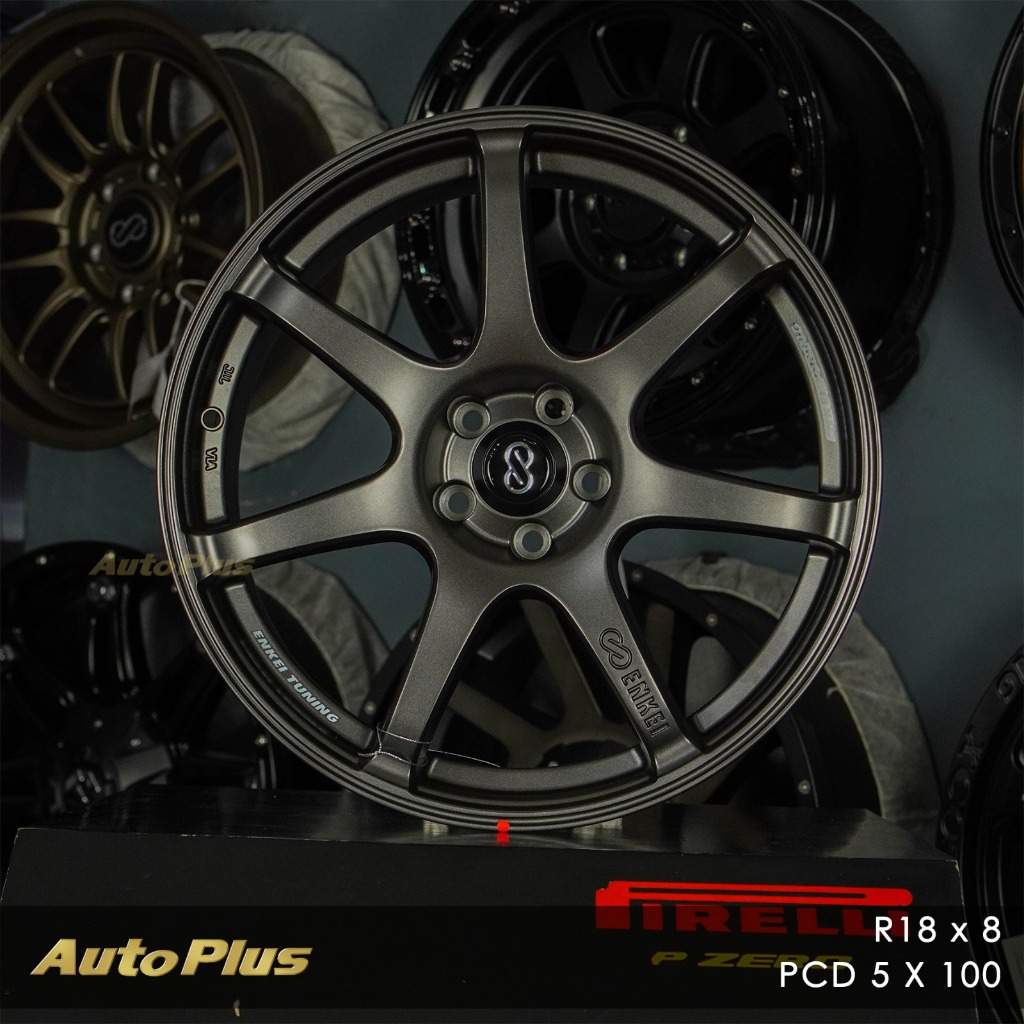 VELG ENKEI SC38 RING 18 PCD 5x100 Dark Gunmetal