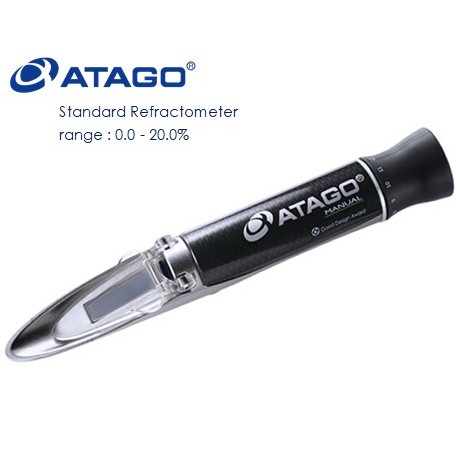 Refractometer ATAGO Master 20M / Refraktometer range : 0.0-20.0 % Brix - Atago Master-20M